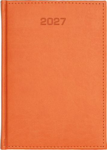 B5 dzienne - Vivella - Pomarańcz A858
