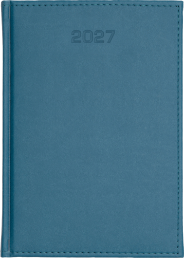 B5 tygodniowe + notes - Vivella - Niebieski F417