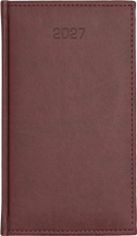 A6 tygodniowe - Vivella - Bordo 4700