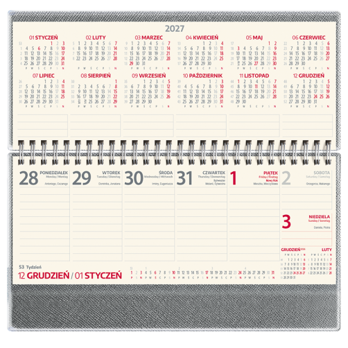 Terminarz biurkowy VIP | TB68